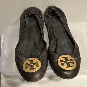 Tory Burch Reva flat